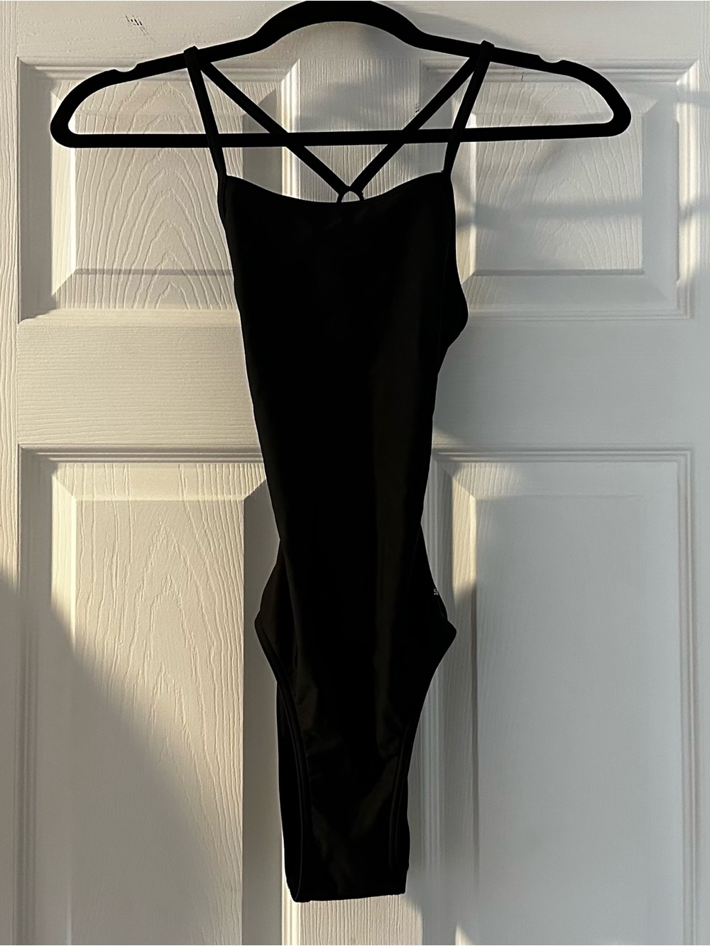 2-4-1 Black and Fuscia Strappy One-Piece Swimsuits - Classic Women's Swimwear